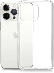 Чехол (клип-кейс) BoraSCO для Apple iPhone 13 Pro прозрачный (40438)