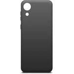 Чехол (клип-кейс) BORASCO для Samsung Galaxy A03 Core, черный [40947]
