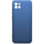 Чехол (клип-кейс) BoraSCO для Samsung Galaxy A03 синий (70093)