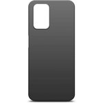 Чехол (клип-кейс) BORASCO для Xiaomi Redmi 10, черный (матовый) [40471]