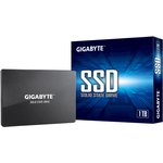 Твердотельный накопитель SSD Gigabyte GP-GSTFS31100TNTD 1TB 2.5" Client SATA 6Gb/s, 550/500, IOPS 75/85K, MTBF 2M, TLC, DRA less, RTL (804