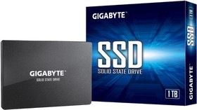 Фото 1/10 Твердотельный накопитель SSD Gigabyte GP-GSTFS31100TNTD 1TB 2.5" Client SATA 6Gb/s, 550/500, IOPS 75/85K, MTBF 2M, TLC, DRA less, RTL (804