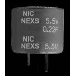NEXS105Z5.5V28.5X14F, Cap Supercap 1F 5.5V -20% to 80% (28.5 X 14mm) Radial ...