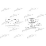 PBP1040, Колодки тормозные дисковые передн ALFA ROMEO: 145 96-01, FIAT ...