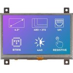 SM-RVT43ALBFWR00, TFT Displays & Accessories 4.3", EVE3, frame, RTP, air bond