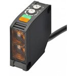 Датчик фотоэлектрический прям., красн.LED, на пересеч/луча, 40м,AC/DC,реле, E3JK-TR11 2М OMI