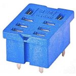 96.12SMA, 96 250V ac PCB Mount Relay Socket, for use with 56.32