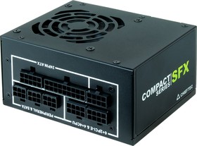 Фото 1/7 Блок питания Chieftec Compact CSN-550C (ATX 2.3, 550W, SFX, Active PFC, 80mm fan, 80 PLUS GOLD, Full Cable Management) Retail
