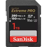 SDSDXEP-1T00-GN4IN, Флеш карта SD 1TB SanDisk SDXC Class 10 V60 UHS-II U3 ...