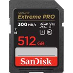 SDSDXDK-512G-GN4IN, Флеш карта SD 512GB SanDisk SDXC Class 10 V90 UHS-II U3 ...