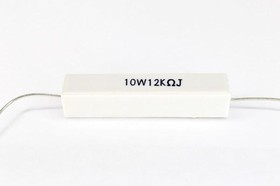 AX9W 12K, Резистор постоянный керамический проволочный 9Вт 5% с аксиальным расположением выводов