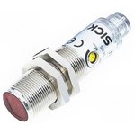 VTE180-2P42442, Background Suppression Photoelectric Sensor, Barrel Sensor ...