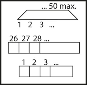 Transfer module, 25 pole, 2 A, 125 V, 289-557