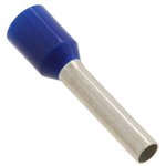 FSD80-12-D, TERMINAL, WIRE FERRULE, 14AWG, BLU