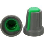 RR4817 (6mm круг зеленый), Ручка приборная RR4817 (6 мм круг зелёный) ...