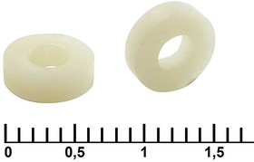 ф7-3x2, Втулка пластиковая , внешний диаметр 7 мм, внутренний диаметр 3 мм, длина 2 мм