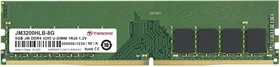 Фото 1/4 Модуль памяти Transcend DDR4 DIMM 8Gb 3200МГц CL22 1,2В (JM3200HLB-8G)