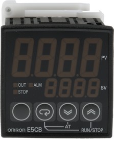 Фото 1/5 E5CB-R1TC AC100-240, E5CB PID Temperature Controller, 48 x 48mm 1 Input, 1 Output Relay, 100 → 240 V ac Supply Voltage ON/OFF