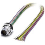 1430475, Male 17 way M12 to Sensor Actuator Cable, 500mm