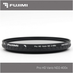 Фото 1/3 966, Фильтр Fujimi Vari-ND ND2-ND400 с изменяемой плотностью 49mm