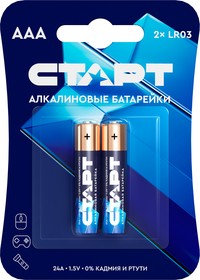 Батарейка СТАРТ LR03-BL2 N 40