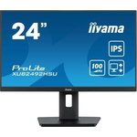 LCD IIYAMA 23.8" XUB2492HSU-B6 {IPS 1920x1080 100Hz 1ms 250cd 8bit(6bit+FRC) ...