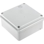 00846 M008460000, Grey Thermoplastic Junction Box, IP65, 100 x 100x 50mm