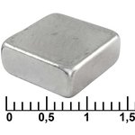 B 10x10x4 N35, Магнит B 10x10x4 мм, класс N35, квадратный