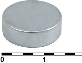 Фото 1/2 D 15x5 N35, Магнит самарий-кобальтовый дисковый , 15x5 мм, класс N35, круглый