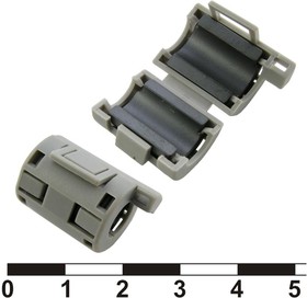 ZCAT1518-0730 (grey), Фильтр ферритовый на провод ZCAT1518-0730, серый, в корпусе