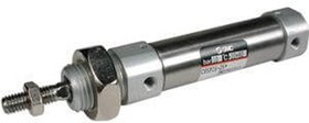 CD85N25-450-B-X2018, Pneumatic Cylinder - 25mm Bore, 450mm Stroke, CD85 Series, Double Acting