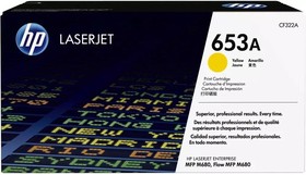 Фото 1/5 Картридж лазерный HP 653A CF322AC желтый (16000стр.) для HP CLJ Ent M651n/M651dn/ M651xh/M680dn/M680f