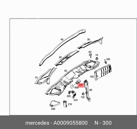 A0009055800, Датчик качества воздуха, MERCEDES BENZ | купить в розницу и оптом