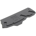 1SNK708911R0000, END SECTION COVER, GREY, TERMINAL BLOCK