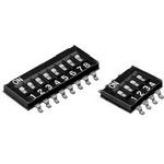 A6H-0102-PM, DIP Switches / SIP Switches DIP SWITCH