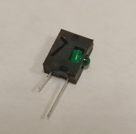 Светодиоды (СИДы), LED 1.8MM RA GREEN PC MOUNT
