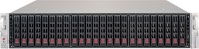 Фото 1/3 Шасси серверное Supermicro Storage JBOD Chassis 2U 216BE1C-R609JBOD Up to 24 x 2.5" /SingleExpander,Redundant (4xminiSASHD)/2x600W