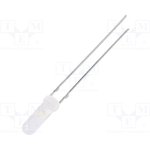 OSW5DK6CF2A, LED; 3mm; white cold; 750?1120mcd; 150°; Front: convex; 2.7?3.4V