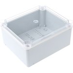 1SL0874A00 1SL0874A00, Grey Thermoplastic Junction Box, IP65, 160 x 135 x 77mm