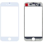 Стекло для iPhone 7 в рамке + OCA (белый)