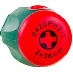 Отвертка Phillips PH2*38мм 0420PH2-1