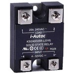 KSI240D80R-L, KSI Series Solid State Relay, 80 A Load, Panel Mount ...