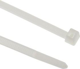 Фото 1/5 111-05013 T50R-PA66-NA, Cable Tie, 200mm x 4.6 mm, Natural Polyamide 6.6 (PA66), Pk-500