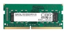 Фото 1/6 CBR DDR3 SODIMM 4GB CD3-SS04G16M11-01 PC3-12800, 1600MHz, CL11, 1.35V