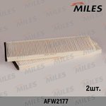 AFW2177, Фильтр салона Hyundai Accent (ТагАЗ), Getz 02- 2 шт. Miles
