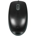 910-005502, Logitech Mouse M110 SILENT BLACK USB, Мышь