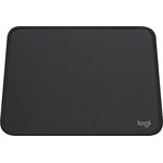 коврик для мыши Logitech Mouse Pad Studio, 200x230mm, Graphite, [956-000049]