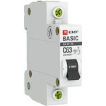 mcb4729-1-16-B, Автоматический выключатель 1P 16А (B) 4,5кА ВА 47-29 EKF Basic