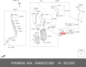 Клапан-соленоид HYUNDAI/KIA 394002C300