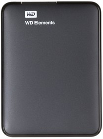 Фото 1/10 Жесткий диск WD USB 3.0 2Tb WDBU6Y0020BBK-WESN Elements Portable 2.5" черный